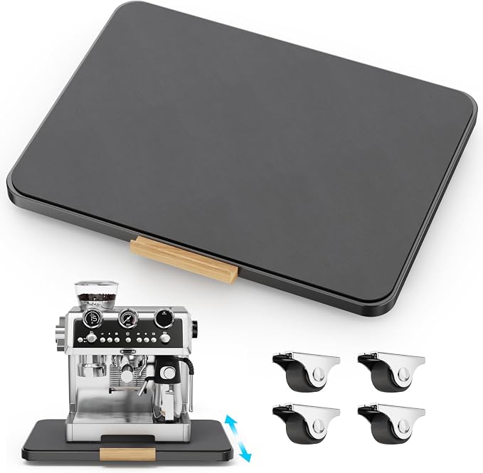 GSlife Heavy Duty Metal Appliance Slider Tray by GSlife