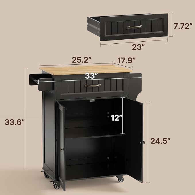 Gizoon Kitchen Island Cart - Image 3