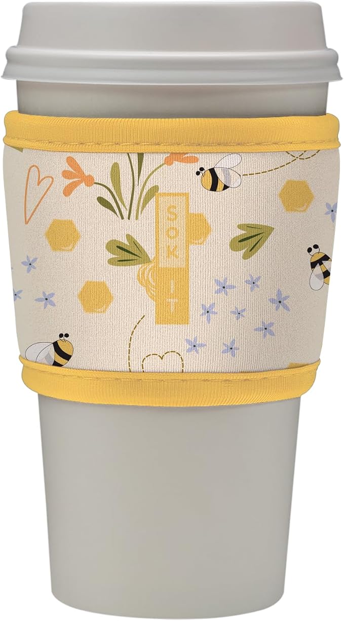 Sok It HotSok Coffee & Tea Reusable Insulated Neoprene Cup Sleeve by SokIt