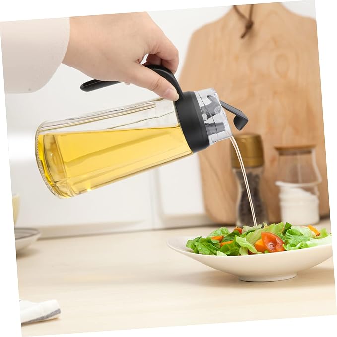 ULTECHNOVO 1pc Automatic Glass Oil Dispenser Bottle Seasoning Storage - Image 6