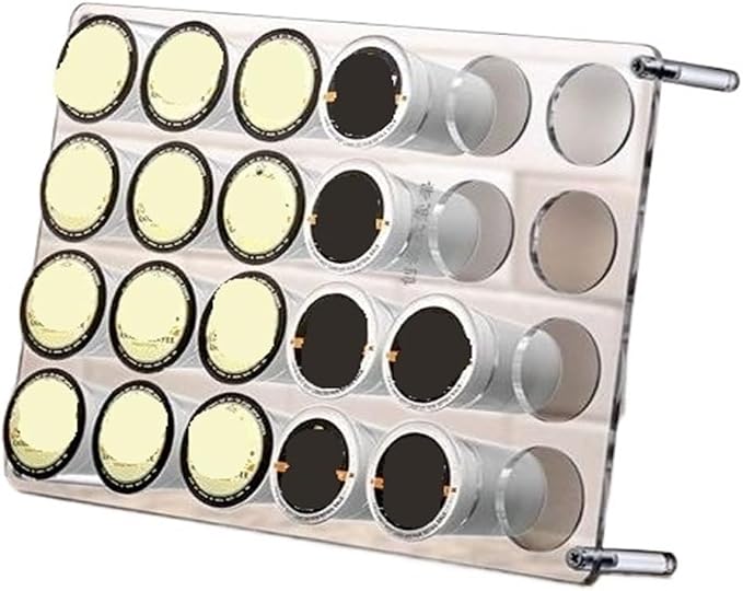 Capsule Display Stand 24-Hole Coffee Bean Pod Rack Desktop Tray Organizer - Image 5