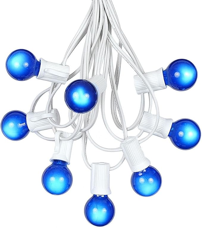 25 Foot G30 Outdoor Patio String Lights by NoveltyLights-LightExperts