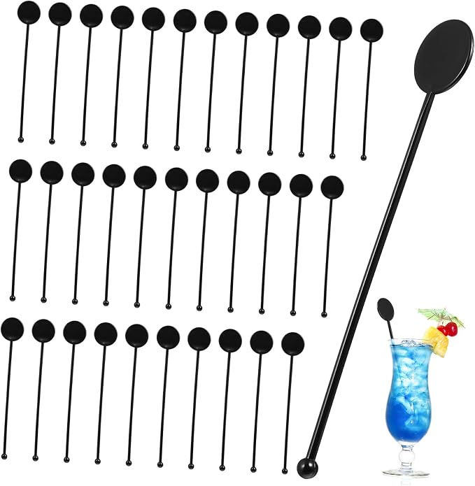 HEMOTON 100 Pcs Swizzle Stick Wedding Cocktail Stirrer Stir Sticks Stirring by HEMOTON