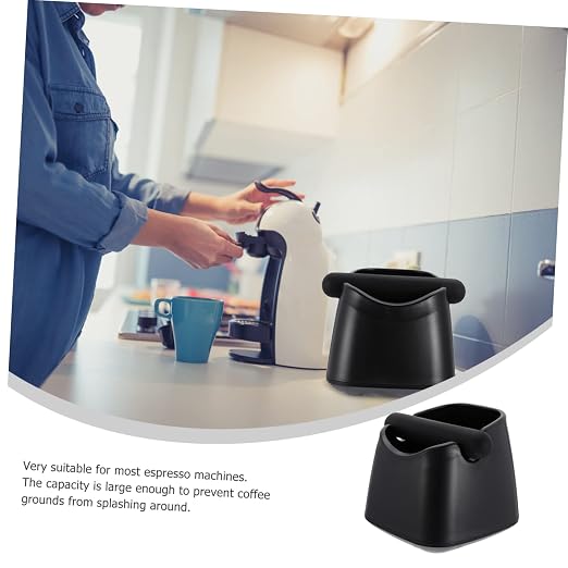 1pc Espresso Knock Ground Box Plastic Disposal Container Easy to Clean Capacity - Image 5