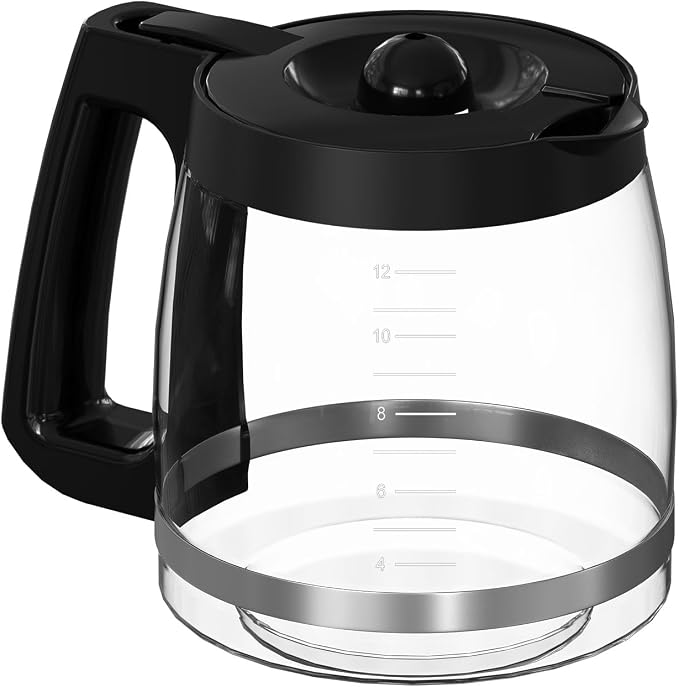 12-Cup Coffee Maker Glass Carafe Replacement Compatible by Shonshon