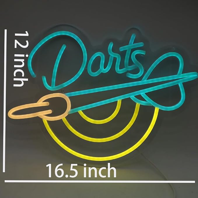 Darts Neon Sign Dart Board Light - Image 4