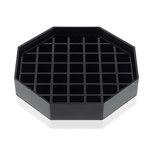 OCS Parts 4-Inch Coffee Countertop Drip Tray | Spill Preventer Octagon Drip Tray by OCSParts