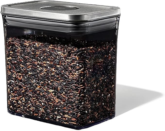 OXO Steel POP Container Short Rectangle- 1.7 Qt - Image 4
