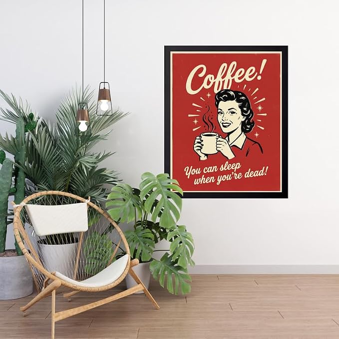 Lawrence Williams Designs Coffee Humor Poster - Image 6