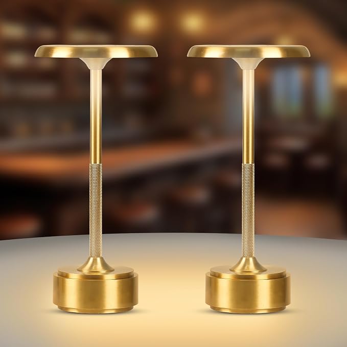 HAPYGI 5200mAh Rechargeable Cordless LED Table Lamps Touch Sensor Light by HAPYGILightings