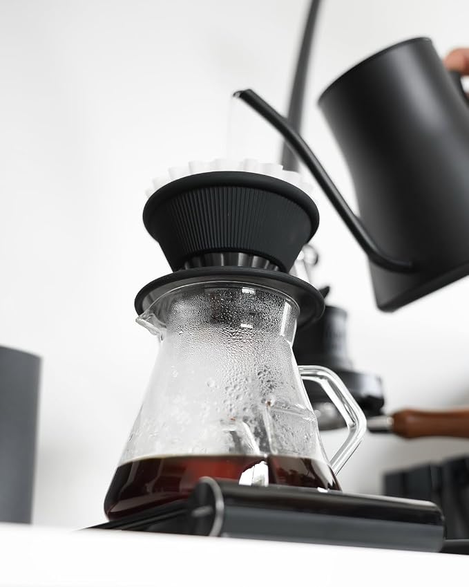 Normcore 2-in-1 Pour Over Coffee Dripper, Brews 1-2 Cups Coffee Brewer - Image 3