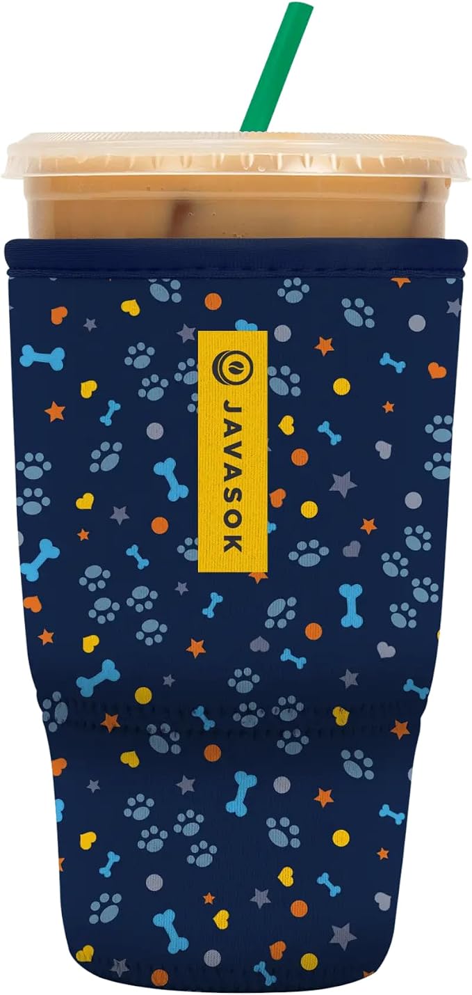 Sok It JavaSok Iced Coffee & Cold Soda Insulated Neoprene Cup Sleeve by SokIt