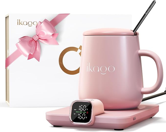 Coffee Mug Warmer & iKago Mug Set, Accurate Temperature Control Smart Heated Mug - Image 2