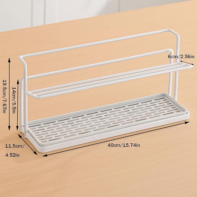 Water Bottle Drying Rack With Drain Tray - Image 7