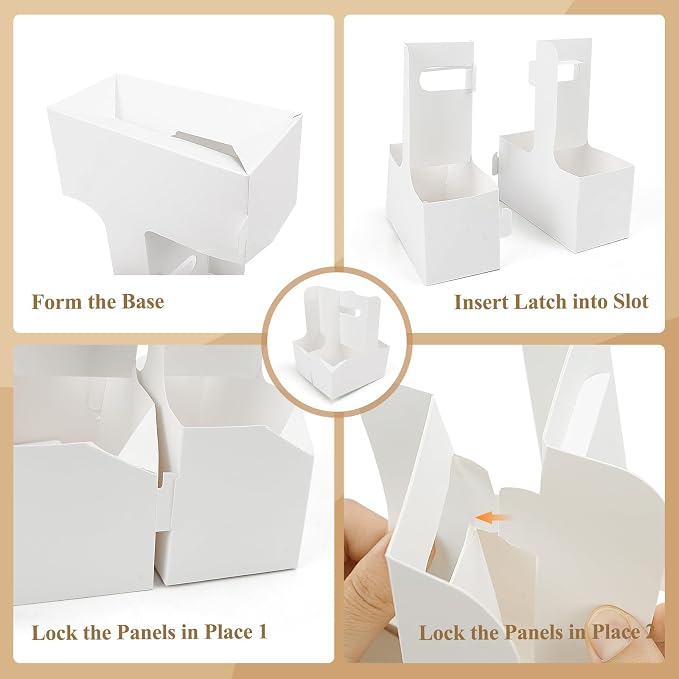HFH Disposable 2-Cup Drink Carrier - Image 6