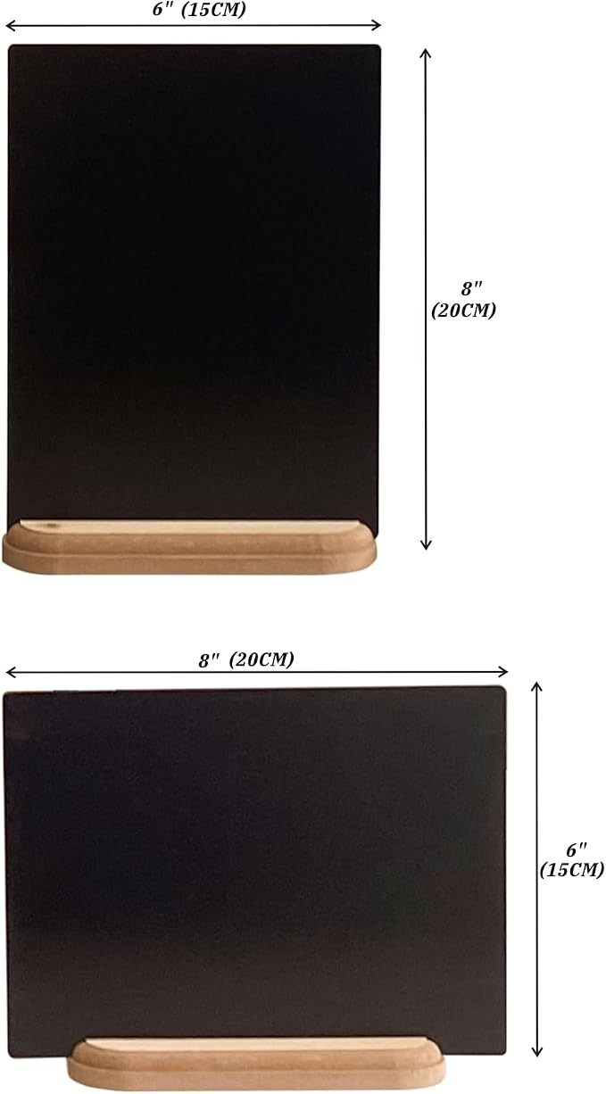 12 Pack Small Chalkboard Signs - Image 2