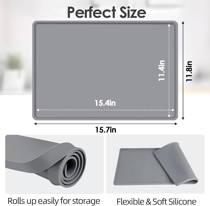 TOHONFOO Silicone Coffee Maker Mat - Image 2