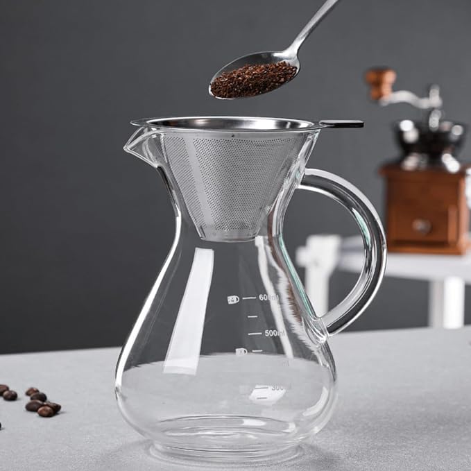 34oz Pour Over Coffee Maker - Image 4