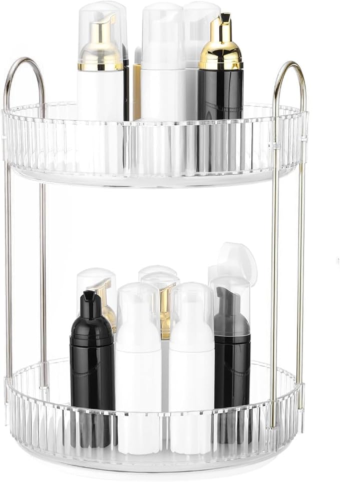 360 Rotating Makeup Organizer and Storage by Unknown
