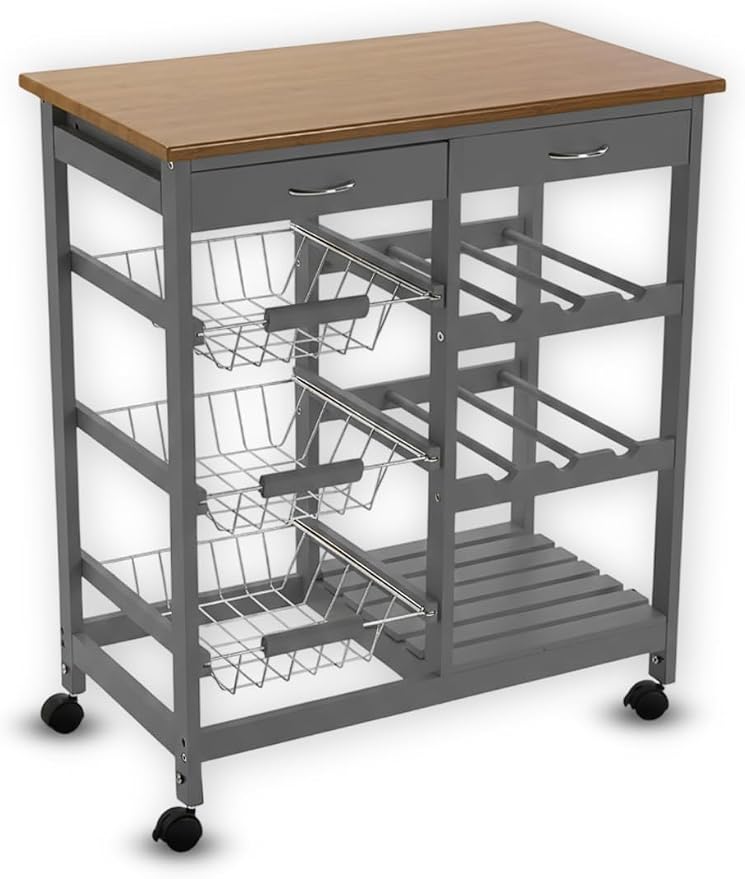 HYGRAD BUILT TO SURVIVE Kitchen Island Cart by HygradBuilttoSurvive