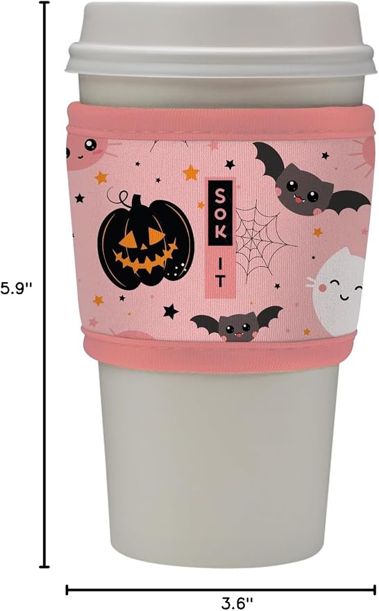 Sok It HotSok Coffee & Tea Reusable Insulated Neoprene Cup Sleeve - Image 7