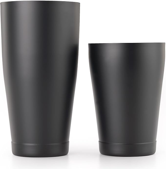 Barfly Shaker Cocktail Tin, Matte Black by BarflybyMercer