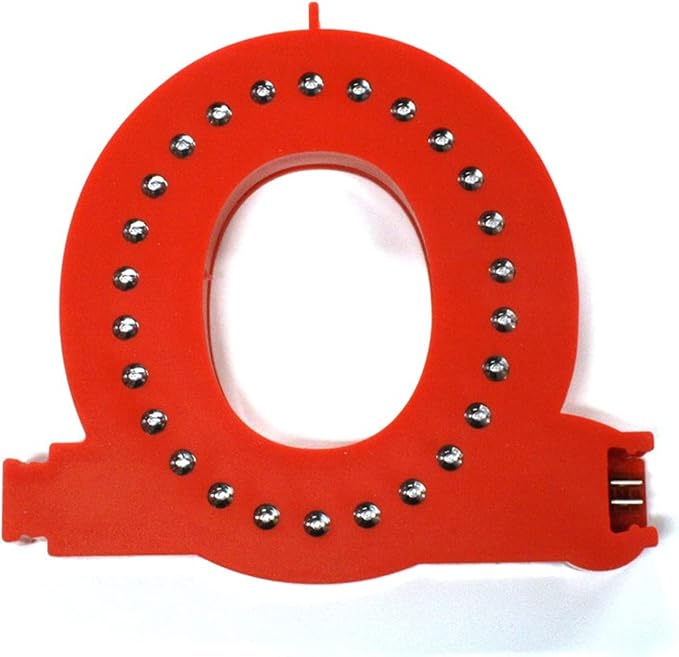M&T Displays LED Marquee Letter Lights Modular Red Light Up Alphabet Initial O by MTDisplays