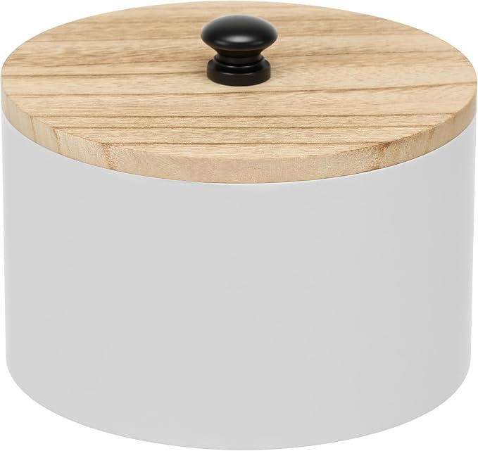 Coffee Filter Holder, Wooden Large Capacity Rustic Coffee Filter Storage Case by FALESOUL