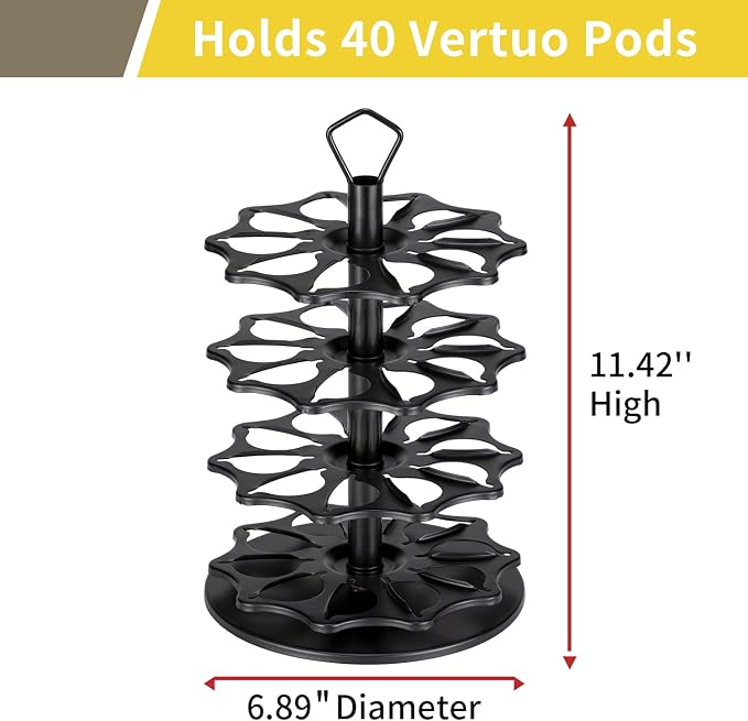FlagShip 4 Tier Coffee Pod Holder Carousel - Image 2