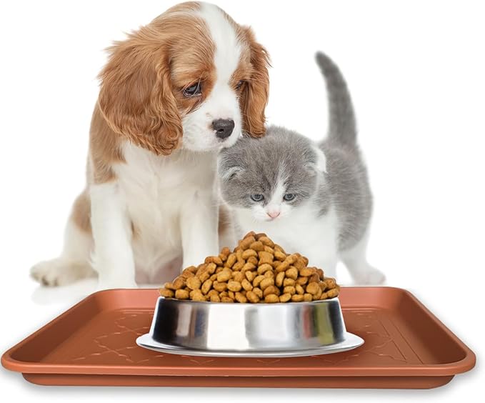 PetLike Boot Trays for Entryway Indoor, Pet Food Mat Trays, 16.7 x 12.8 inch 2 - Image 4