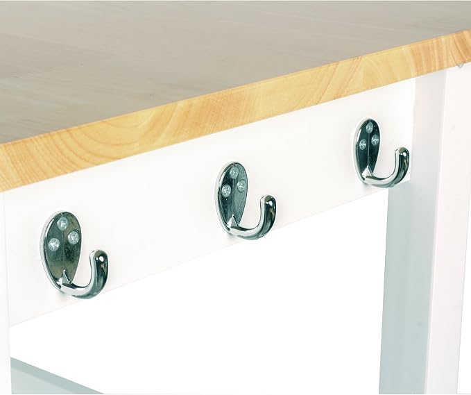 eHemco Kitchen Island Cart on Wheels - Image 9