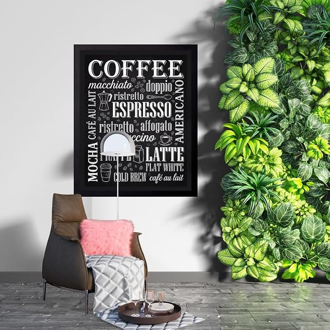 Lawrence Williams Designs Coffee Menu Typography Poster - Image 5