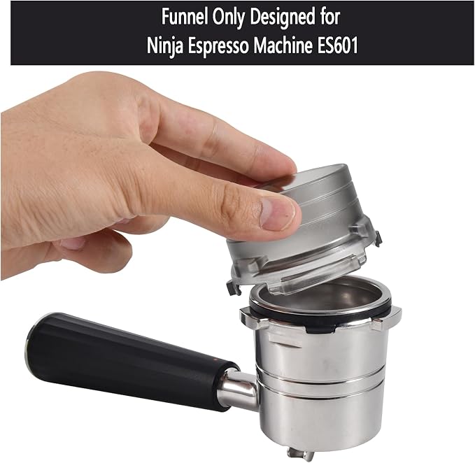 Portafilter Funnel for Ninja Luxe ES601 Espresso Machine, Anti-Splash No-Mess - Image 3