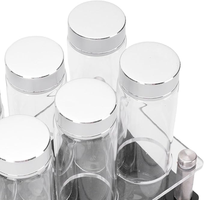 Tyenaza 6PCS Coffee Beans Storage Tubes, High Borosilicate Glass Coffee Bean - Image 6