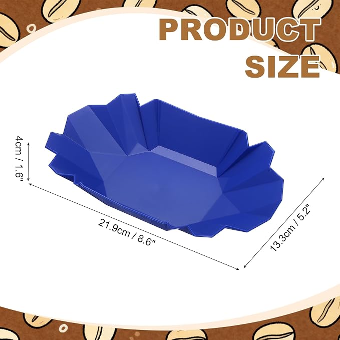 uxcell Coffee Beans Sample Tray, 260g Coffee Beans Display Dish Reusable - Image 2