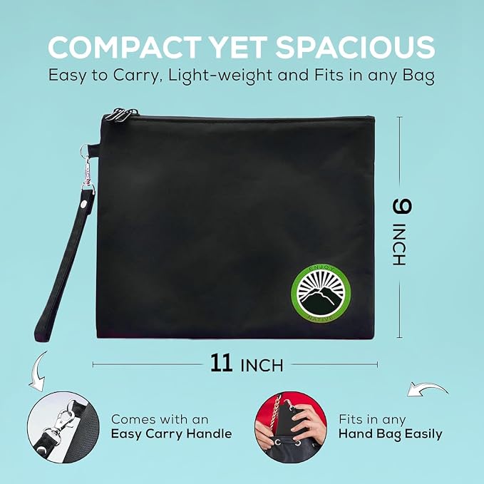 Large and Small Smell Proof Bag Combo, Smell Proof Container, Dog Tested Odor - Image 5