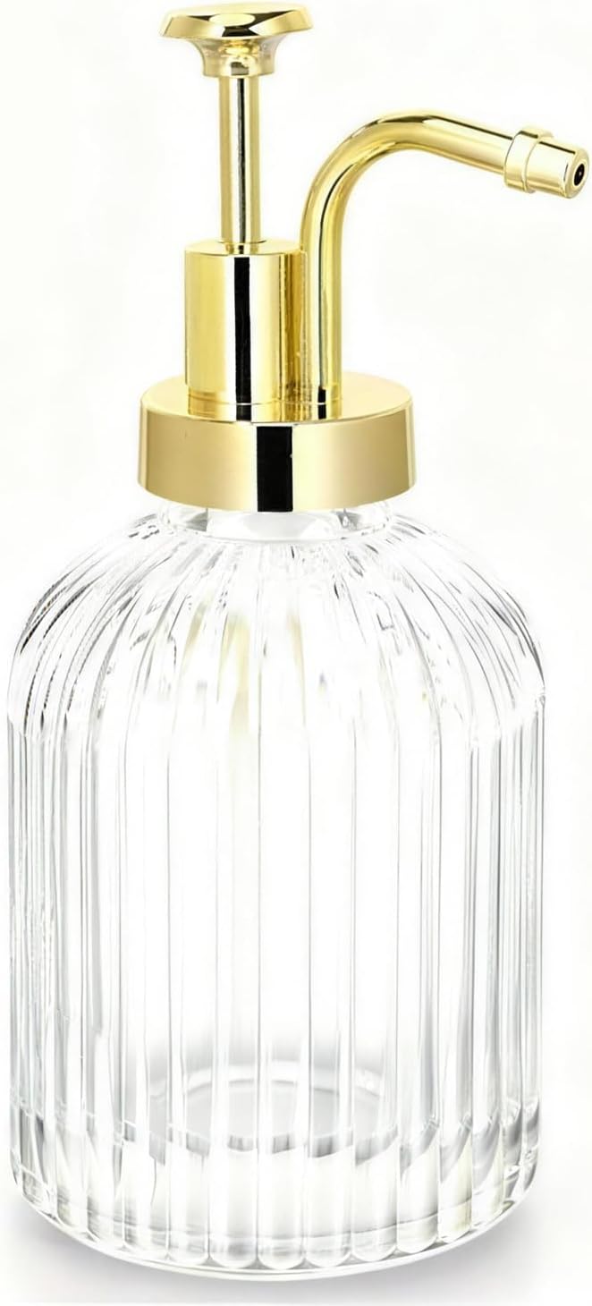 300ml/10 oz Clear Glass Coffee Syrup Dispenser by Unknown