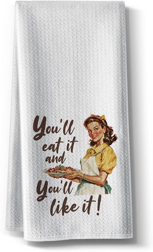 Recipe Funny Kitchen Towels, 16 X 24 Dish Towel, by Hcaredee