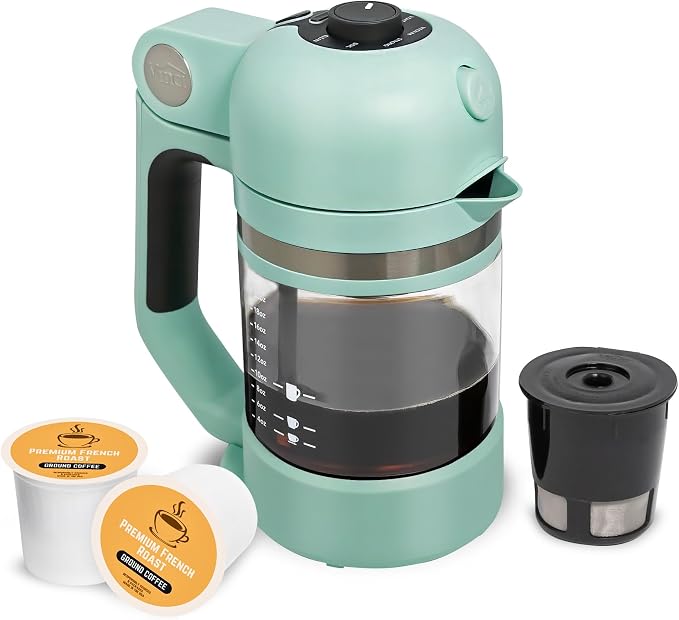 VINCI Micro Café Smallest Single-Serve Glass Coffee Brewer | Compatible by VinciHousewares