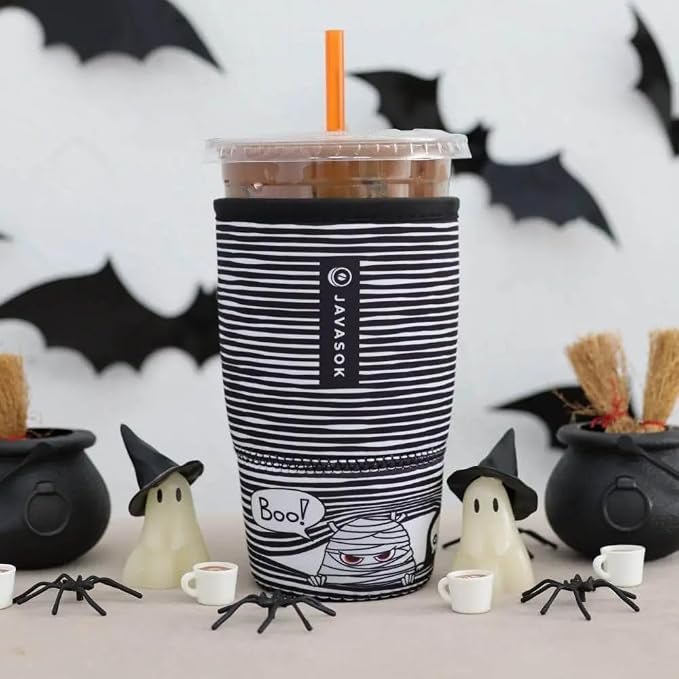 Sok It JavaSok Iced Coffee & Cold Soda Insulated Neoprene Cup Sleeve - Image 3