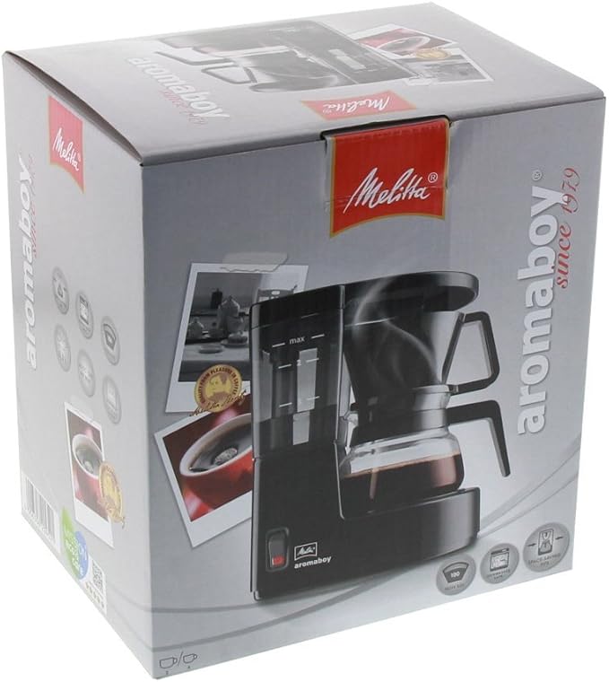 Melitta 1015 Aromaboy Filter Coffee Machine, 2 Cups, Glass Pot, Automatic - Image 7