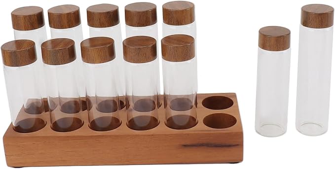 Coffee Bean Storage Tubes, Glass Coffee Bean Container Offee Jar Coffee Bean - Image 9