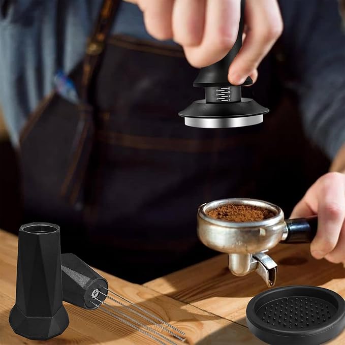 Espresso Tamper Calibrated Spring Loaded Coffee Tamper - Image 2