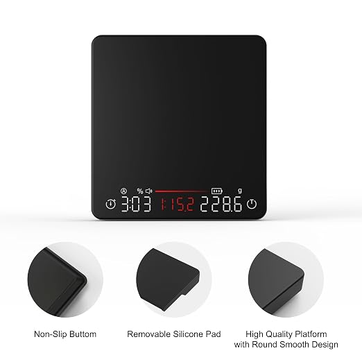Coffee Scale, Espresso Scale, Weigh Digital Kitchen Scale - Image 6