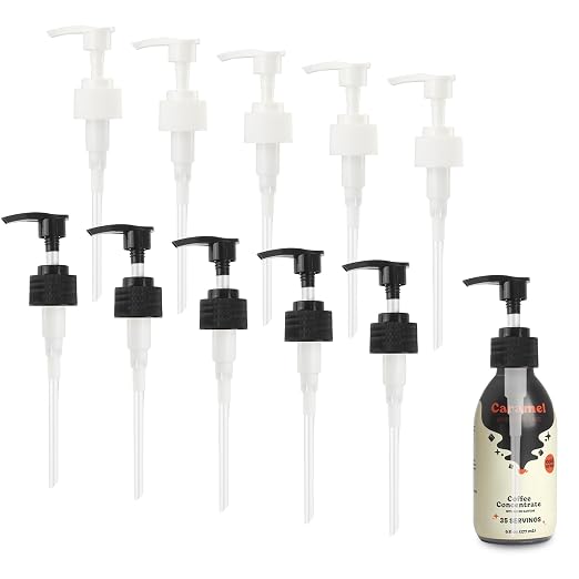 Syrup Pump for Javy Coffee Concentrate 6fl, Syrup Dispenser Pump for Cold Brew by Taladad