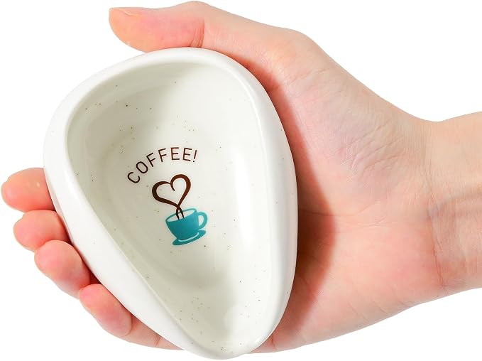 FANGSUN Coffee Spoon Rest, Ceramic Spoon Holder - Image 3