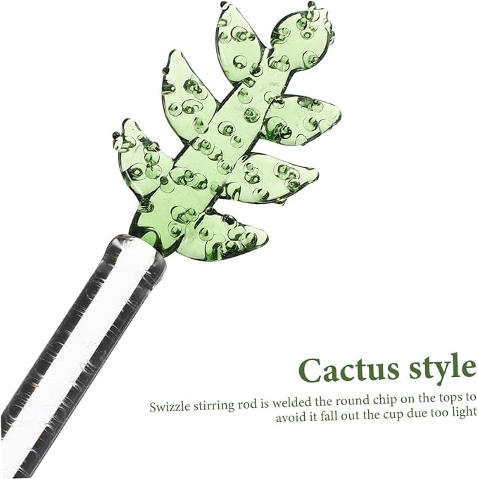 Ciieeo Stirring Rod Bar Drink Swizzle Stick Reusable Cocktail Mixing Tool - Image 3