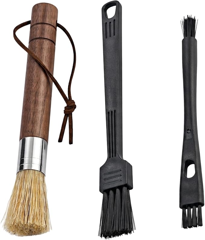 3-Piece Coffee Brush Kit, Coffee Grinder Brush Set, Espresso Machine Cleaning by Unknown
