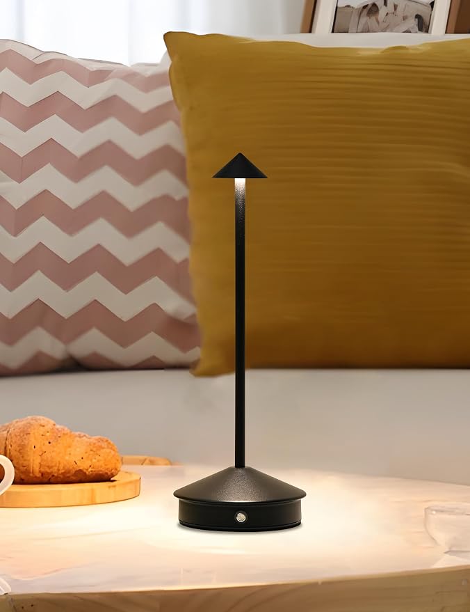 Cordless Table Lamps, LED Rechargeable Desk Lamp, Portable Modern USB Battery - Image 6