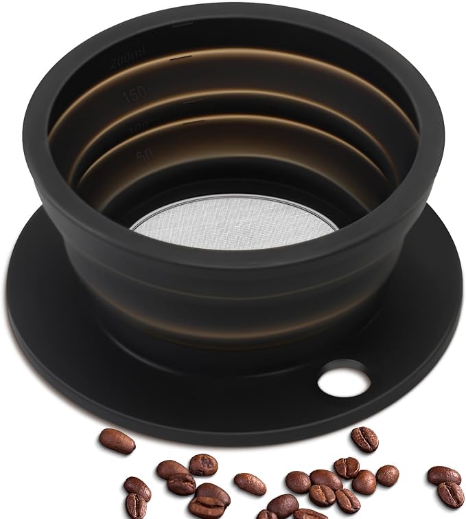Paperless Collapsible Pour Over Coffee Dripper - Image 2